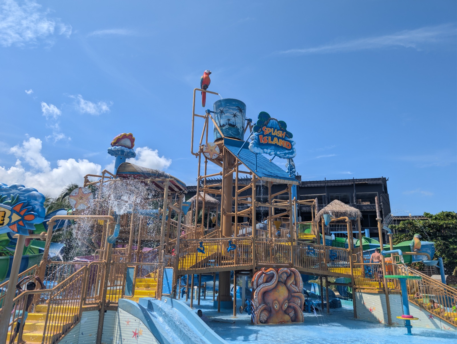 Water park photo from a Dominican Republic resort