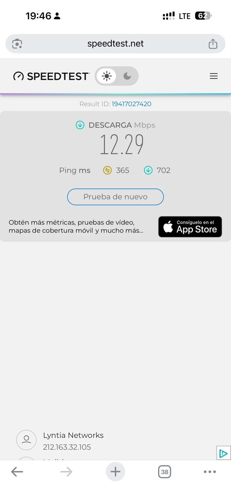 Test de Klook 2